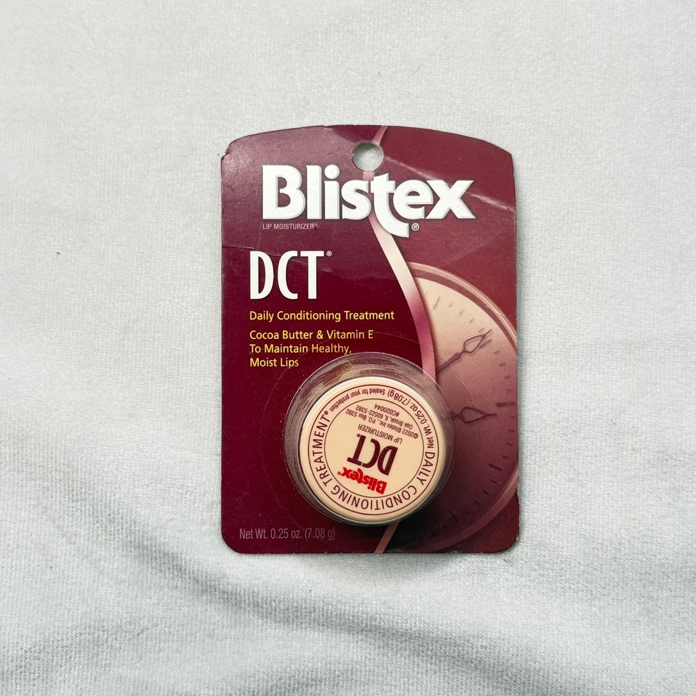 Blistex DCT Daily Conditioning Treatment Lip Moisturizer Cocoa Butter Vitamin E